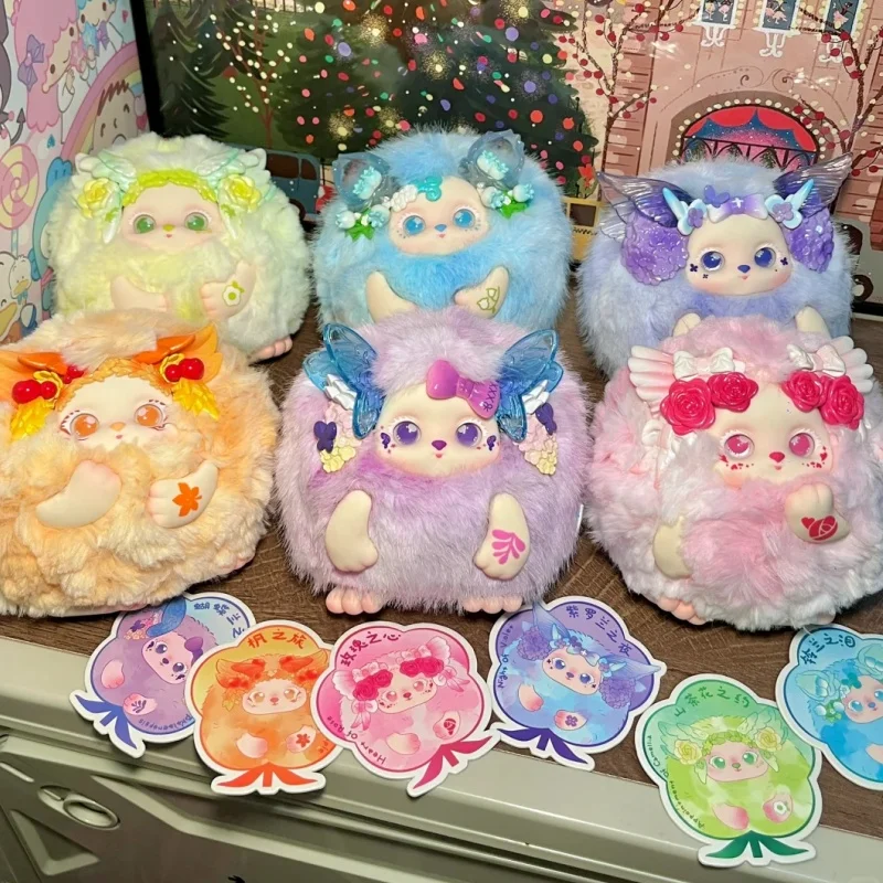 حقيقية في المخزون Letsvan Funii تجول في بلاد العجائب سلسلة صندوق أعمى الفينيل الوجه لعبة لطيفة سطح المكتب زخرفة فتاة هدايا عيد الميلاد