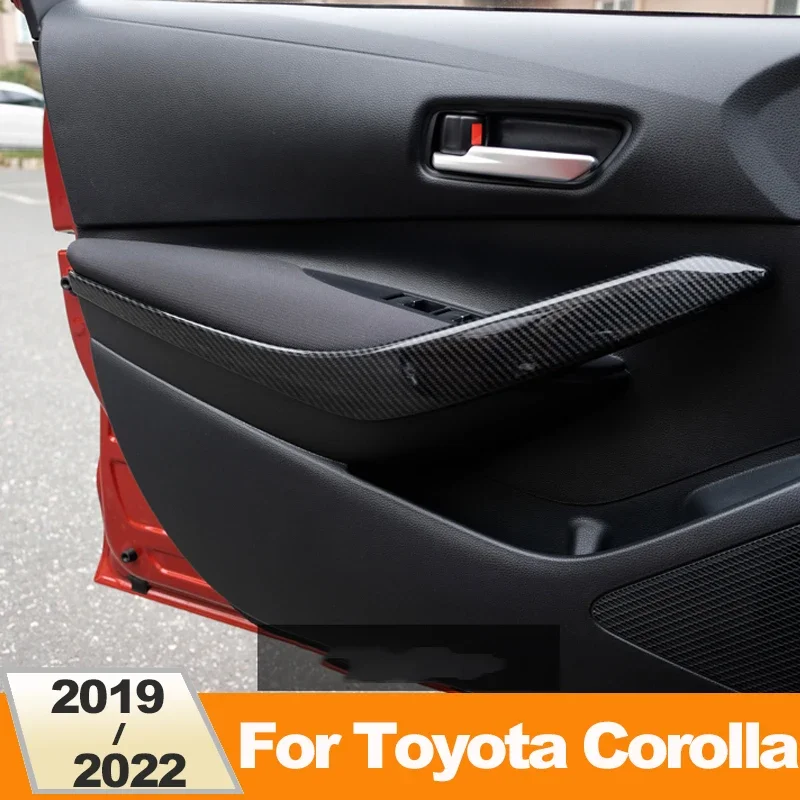 

For Toyota Corolla E210 2019-2021 2022 2023 2024 2025 ABS Inside Door Armrest Strip Cover Trim Decoration Interior Accessories