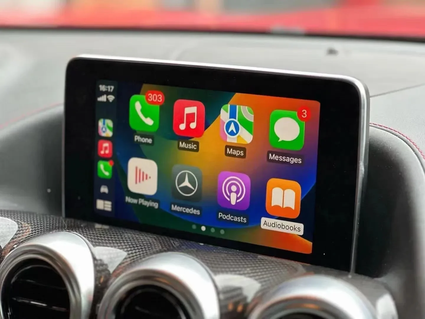 CarPlay اللاسلكي لواجهة الفيديو AMG GT 2016-2020 Android Auto اللاسلكية Hicar