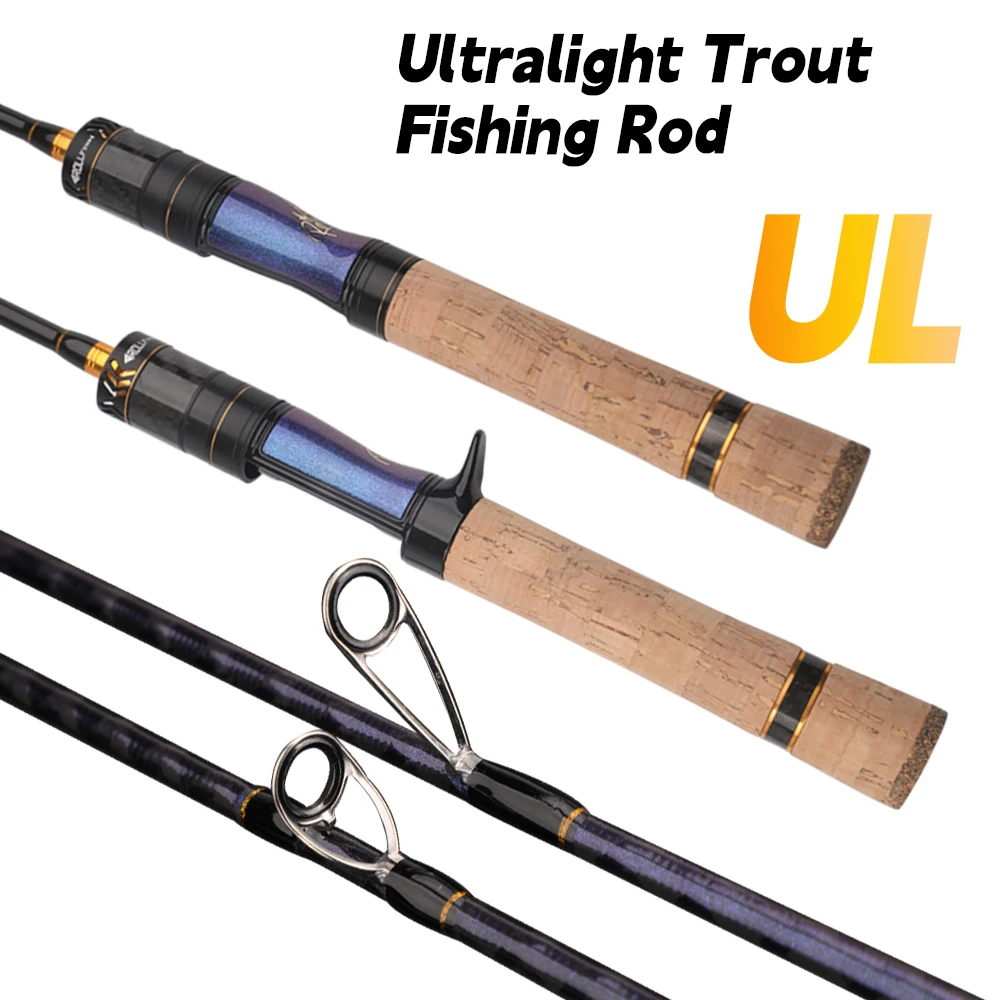 

Удилище ROLLFISH UL для пресноводной рыбалки на форель, карбоновое, спиннинговое/кастинговое, супермягкое, 1.68-1.98м, быстрого строя