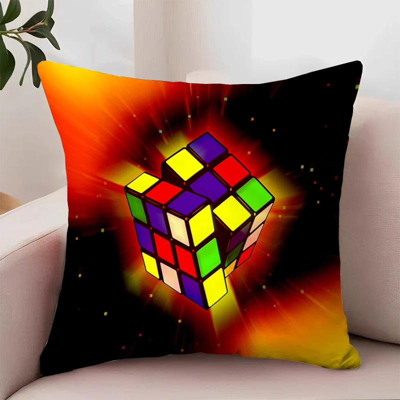 

Decorative Pillowcase 40x40 Rubik's Cube Pillow Cases 45x45 Cushions Cover for Pillow Cushion Covers Home Decor Bed Pillowcases