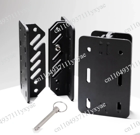 Quick Release Awning Brackets, Heavy Duty Rooftop Tent Connector & Detachable Mounts for Camping Awning
