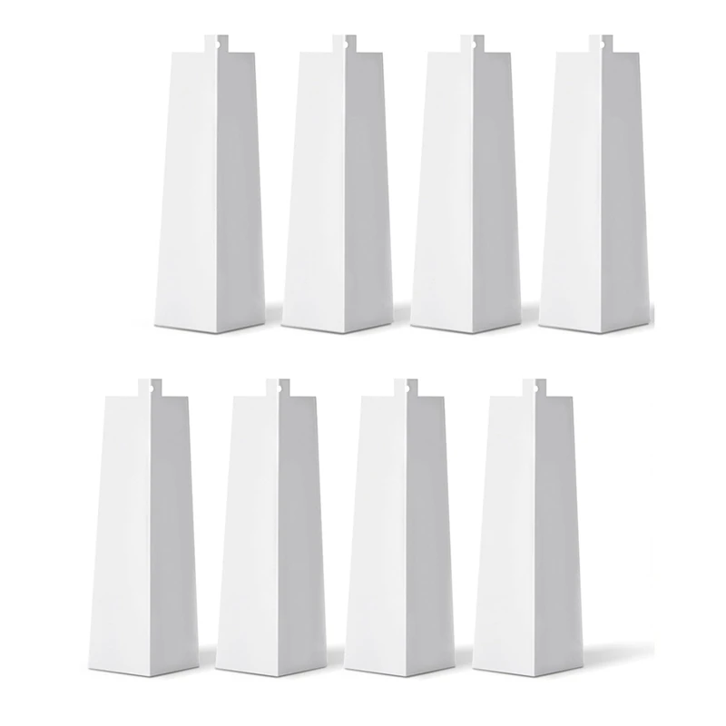 

Aluminum Siding Corners Outside Siding Corner Caps Smooth Siding Aluminum Corner Trim 8 Metal Nails White 8 Pcs