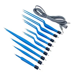 US Electro Insulated Bipolar Forceps Electro Surgical Reusable Surgical Instruments