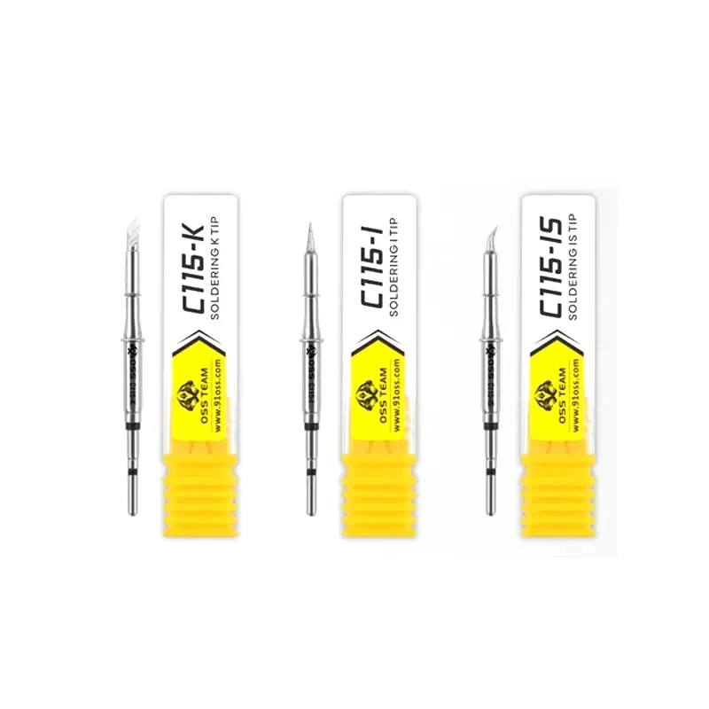 OSS C115 C210 T245 Soldering Tip for JBC C245 C210 C115 Soldering Tip Compatible with Maant GVM OSS Soldering Station Tip Tool