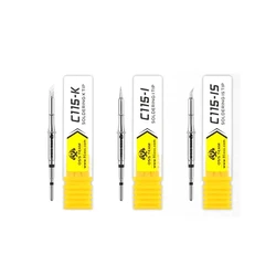 OSS C115 C210 T245 Soldering Tip for JBC C245 C210 C115 Soldering Tip Compatible with Maant GVM OSS Soldering Station Tip Tool