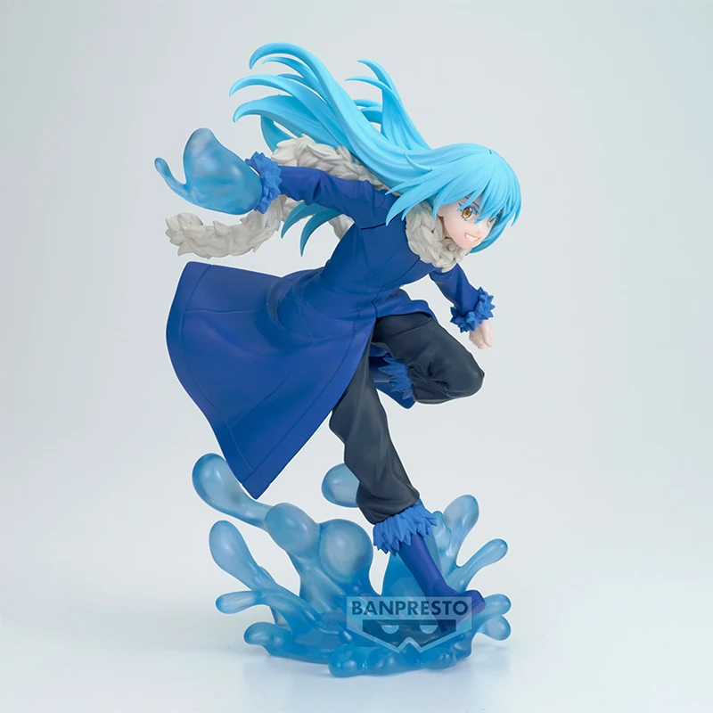 BANPRESTO-Figura Anime de Ação Rimuru Tempest, Aquela Vez Que Eu Reencarnei como um Lodo, Original Genuíno, Ornamento Colecionável, Presente