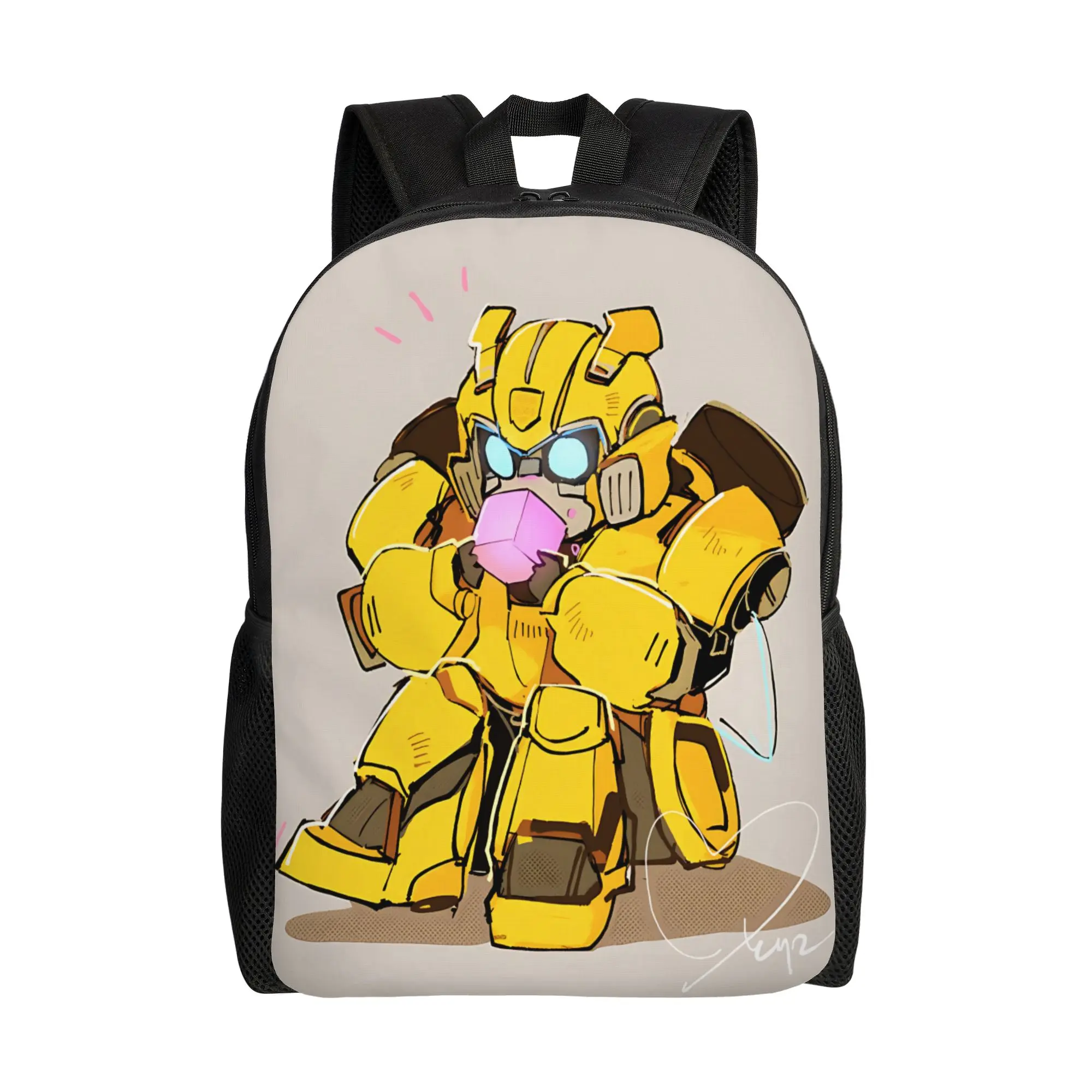 

ita bag Transformers Bumblebee Daypack funko mochila High Street For School Zipper Closure Rucksack