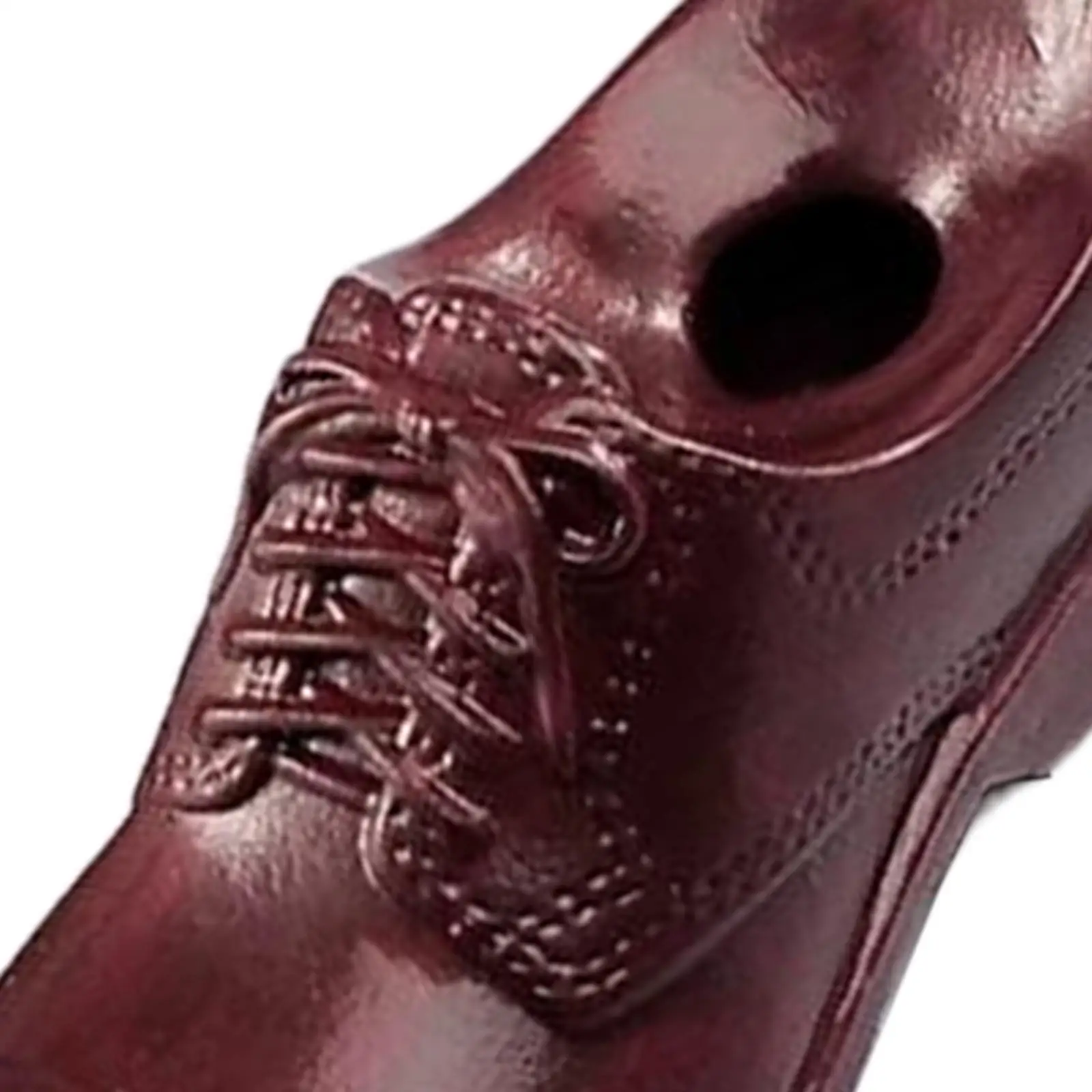 รองเท้าหนังแอ็คชั่นฟิกเกอร์ชาย 12 นิ้ว อุปกรณ์เสริมฟิกเกอร์ชาย รองเท้าของเล่น