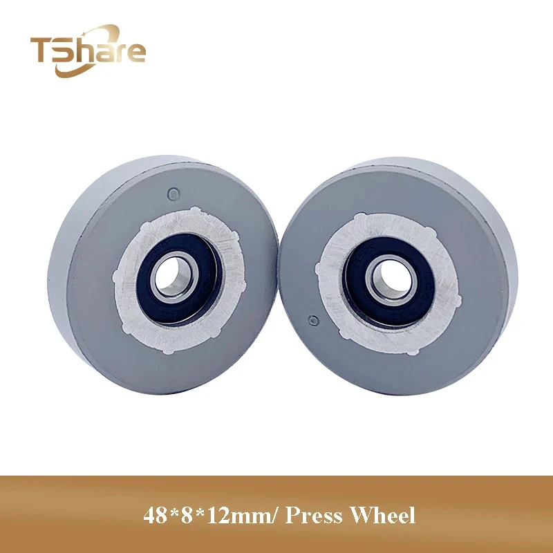 10-個-psw004-48x8x12mm-ゴムローラー搬送プレスホイール-scm-エッジバンディングマシン用