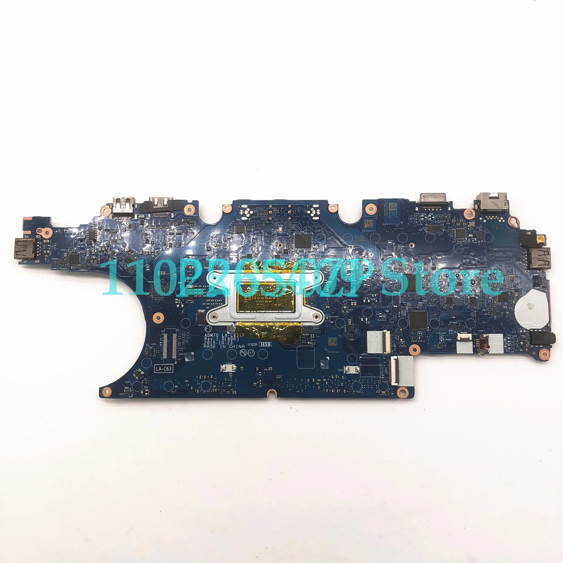 HCP0K 0HCP0K CN-0HCP0K With SR2F0 I5-6300U CPU FOR Dell Latitude E5470 Laptop Motherboard ADM70 LA-C631P 100% Full Working Well