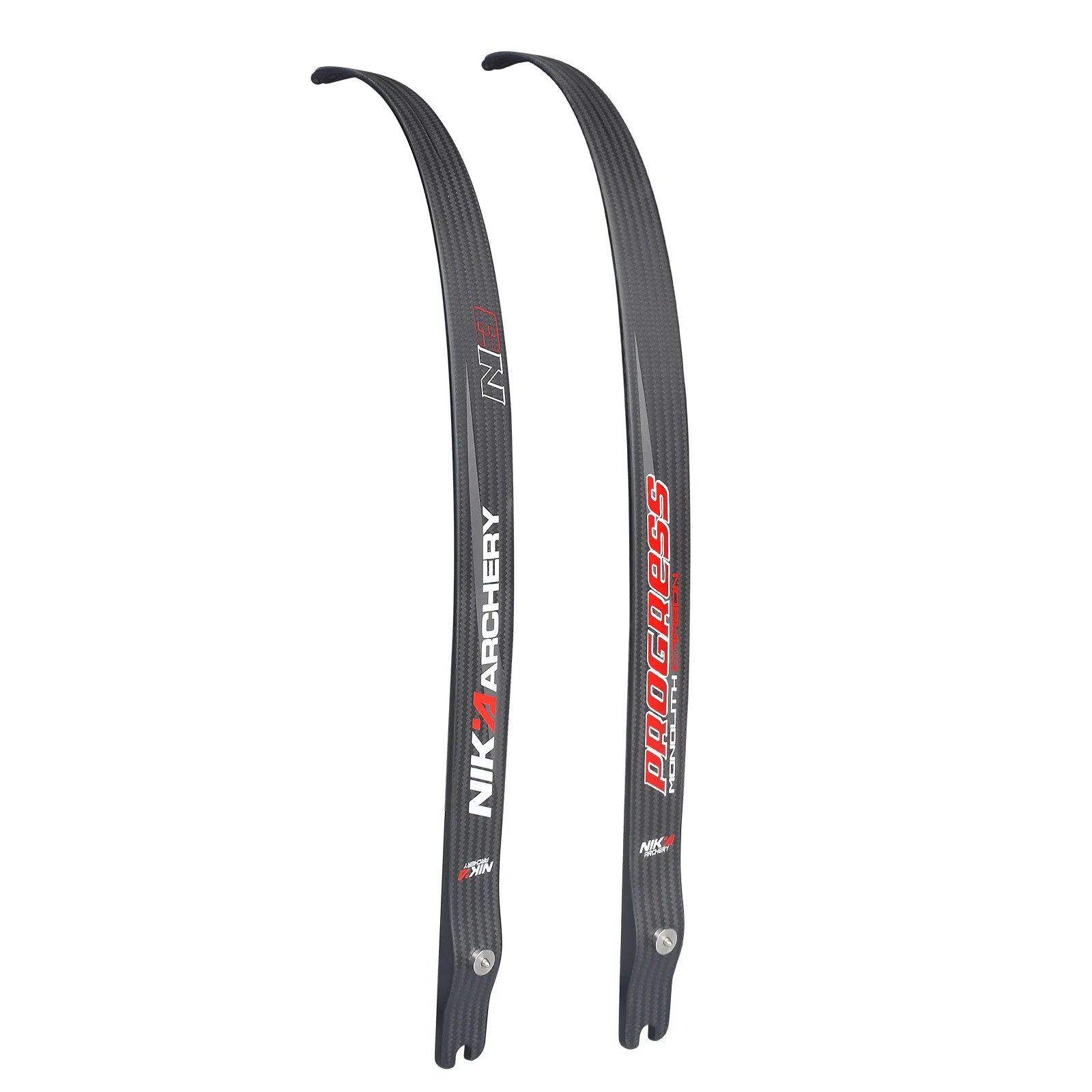 

1 пара 70-дюймовых изогнутых конечностей для лука Progress Series N3, конечности из углеродного волокна, 16-46 фунтов, 55% углеродного волокна, аксессуары для уличной охоты и стрельбы