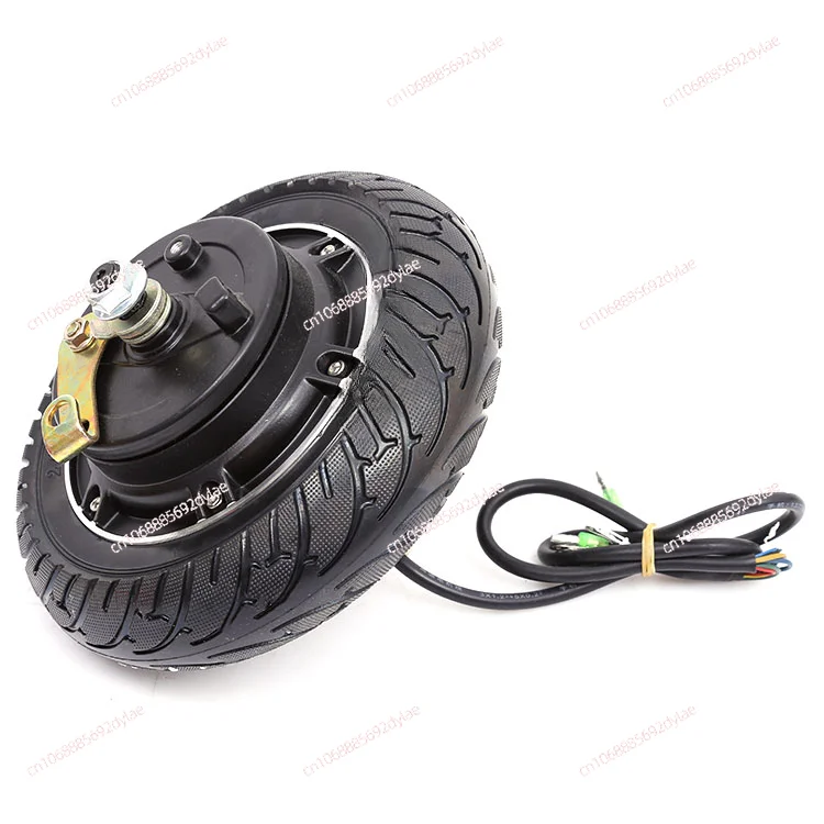 

24V36V48V350W 8-inch brushless and toothless scooter wheel hub motor with solid tire