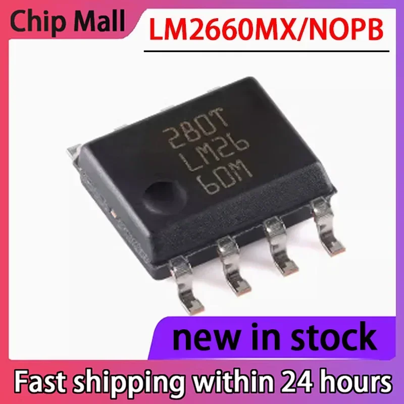 2PCS New LM2660MX/NOPB LM2660M SOIC8 Voltage Converter Chip in Stock