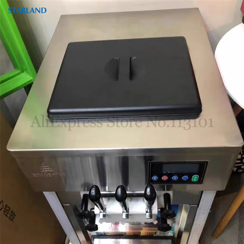 غطاء مربع علوي قطع غيار غطاء بلاستيكي من BQL آيس كريم ناعم القوام آلات تركيب استبدال الملحقات