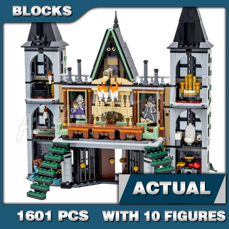 

1601pcs Magical World of Wizards Thrilling Manor Escape House Rooms Cellar Building Block Toy Compatible With Model
