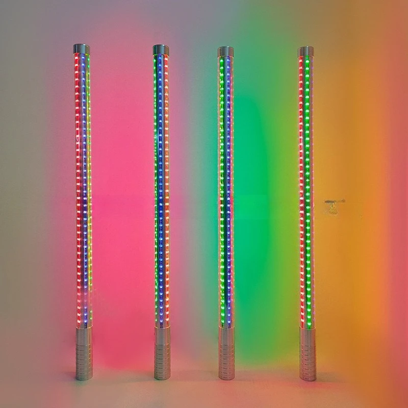 

Bar LED dance flash stick 80cm luminous stick gogo point dance stick KTV wine atmosphere cheering props charging
