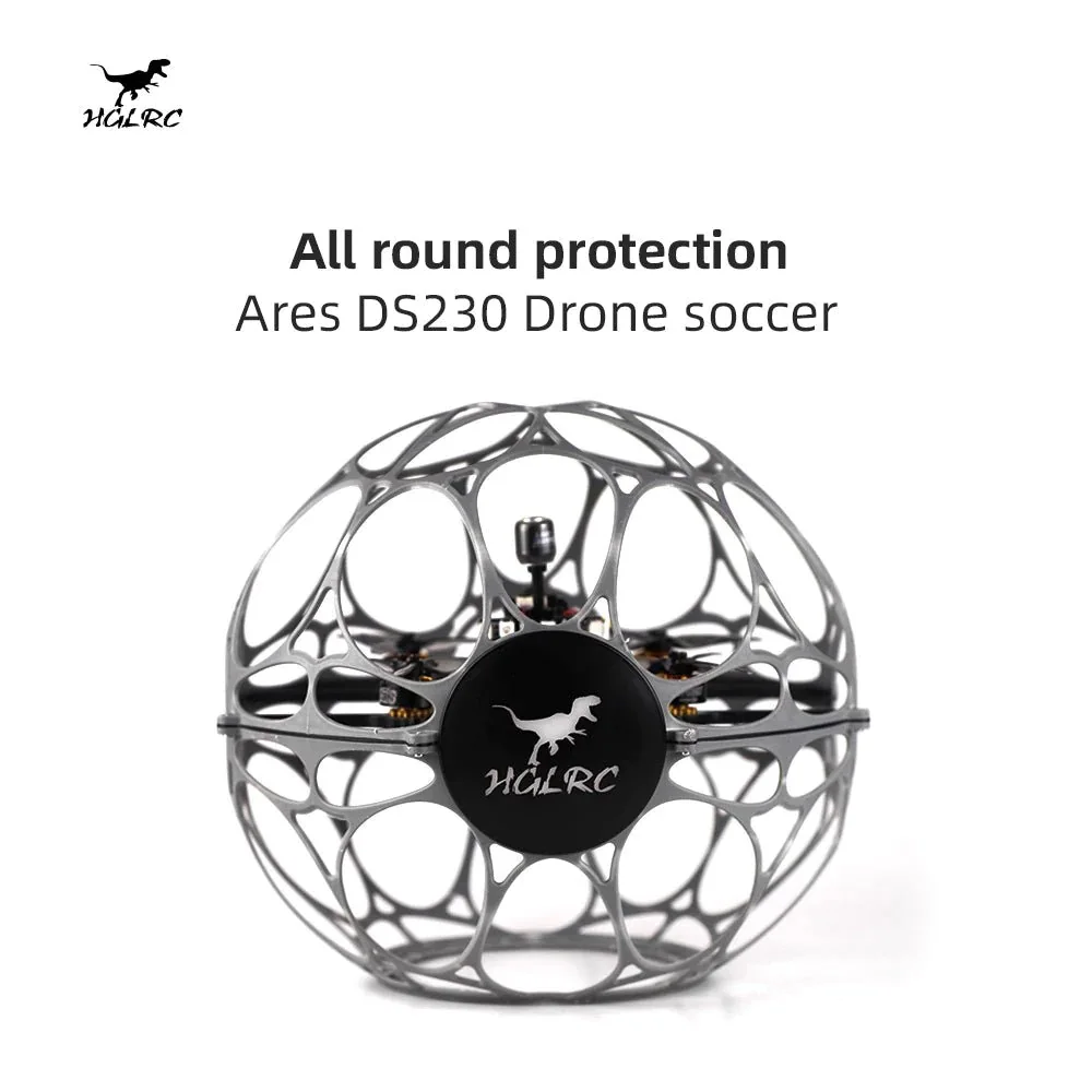 

HGLRC DS230 Drone Soccer Standard Version F722 3inch 1404 4800KV For RC FPV Quadcopter Freestyle Drone Education Child Toys Gift