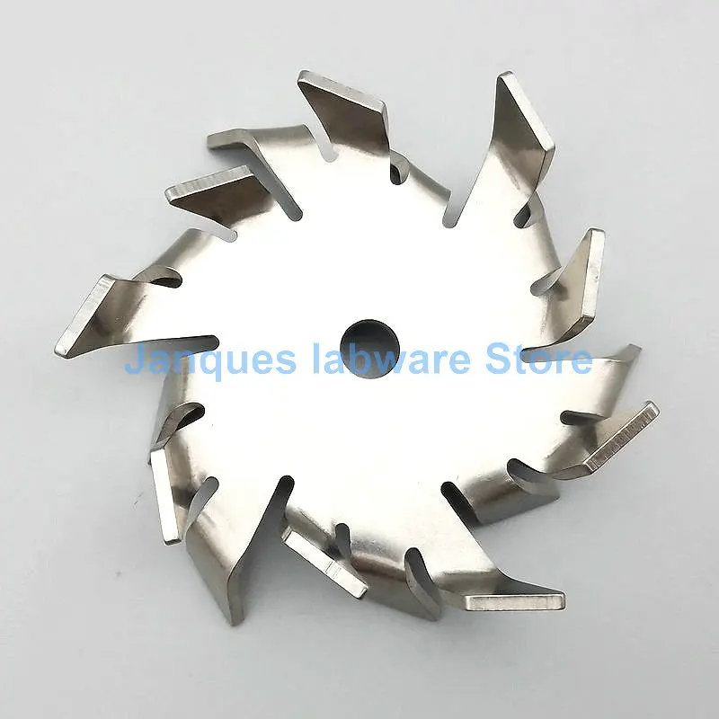 1pc laboratory 304 stainless steel Sawtooth Dispersing Plate, Suitable for mixing high viscosity material stirring disc