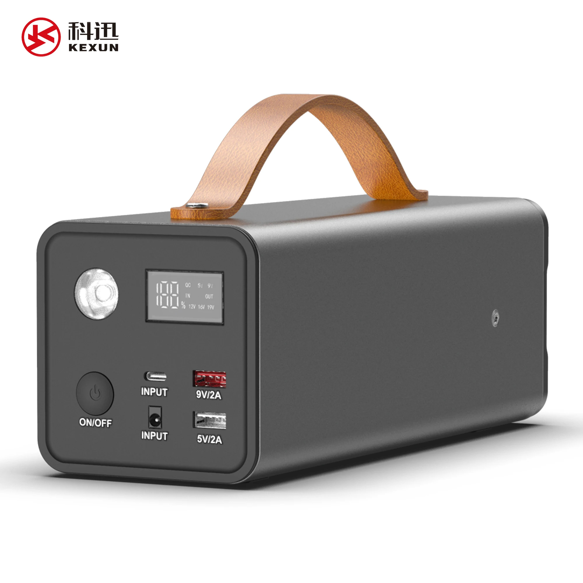 

Portable 200W Outdoor Solar Generator With LED Lights Home Energy Storage Power Supply for Camping for Outdoor Activities