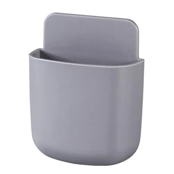 Multifunktionale Wandmontierte Aufbewahrungsbox Fernbedienung Handy-Organizer Steckerhalter Ohne Bohren für Zuhause und Büro – Detail 6