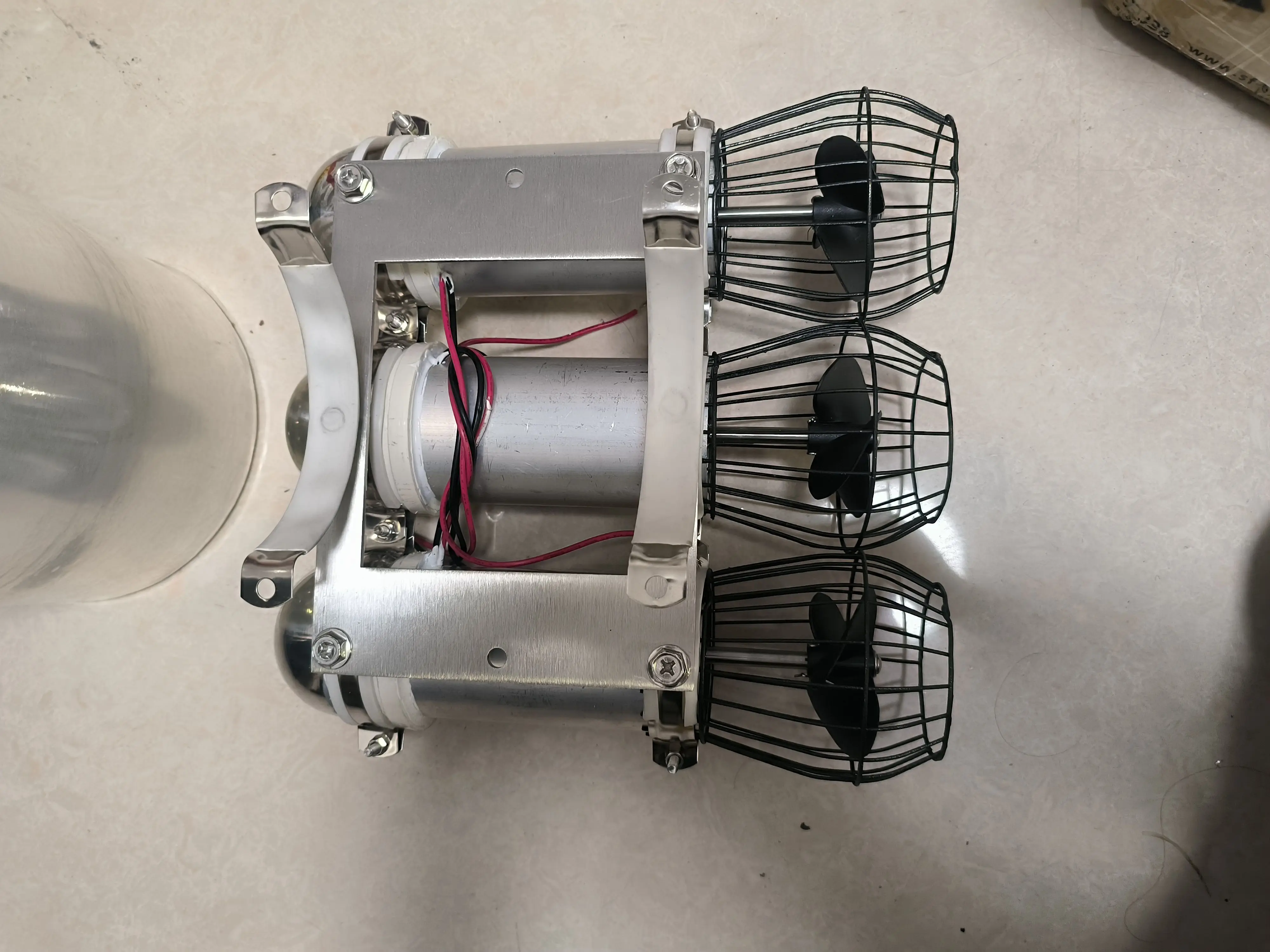 Underwater Thruster Power Motor System for Net Boats, 24V motor  Single/Dual Configuration Available, Marine Propulsion Unit
