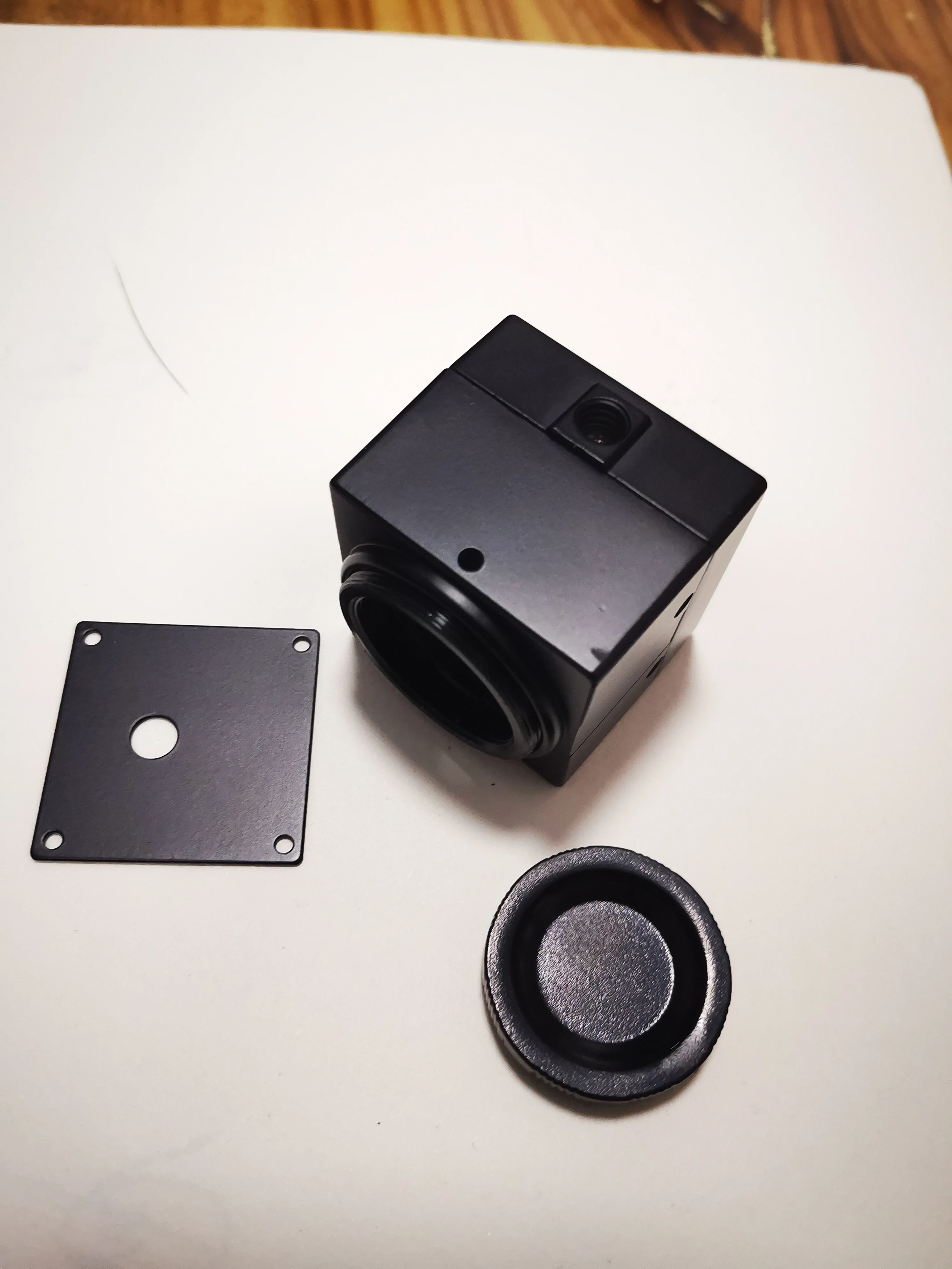 Hqcam Aluminium Cover Materiaal Beschermende Security Cctv Camera Shell Behuizing Metalen Pistool Camera Shell