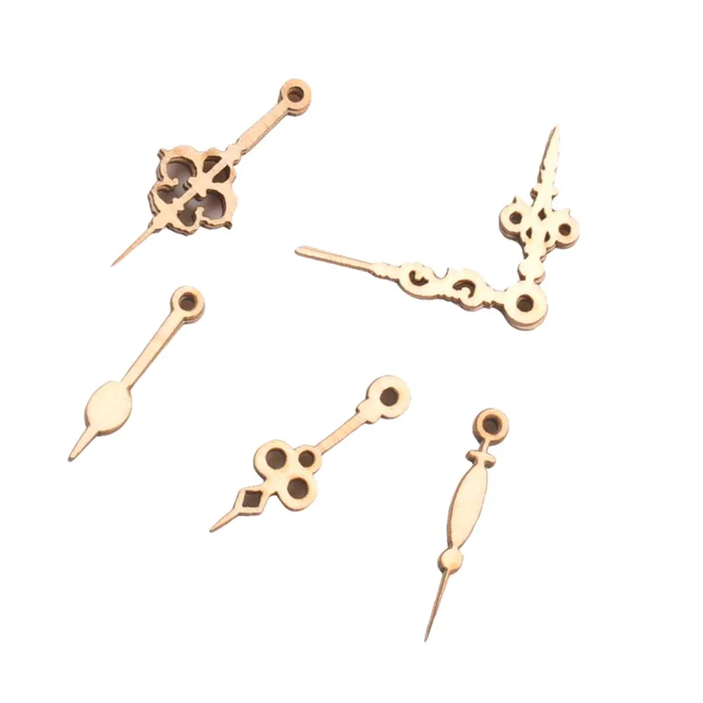

50pcs Pointer Wooden Pendant Creative Pendant DIY Craft Hanging Home Garden Decoration Christmas Gift Jewelry Charm