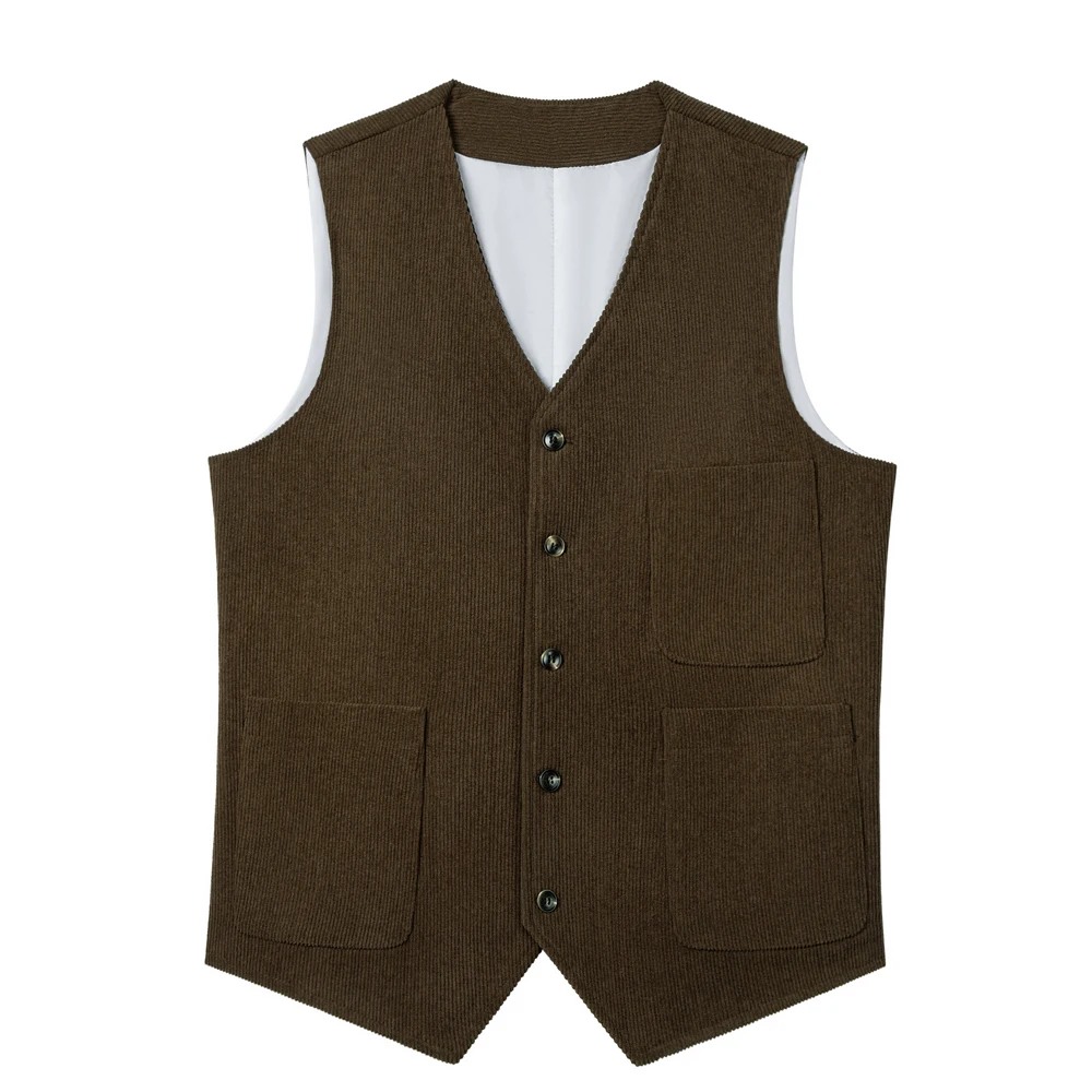 

Вельветовый мужской жилет, банкетный жилет, мужской жилет, костюм, свадебный хлопковый жилет для жениха, ретро, винтажный