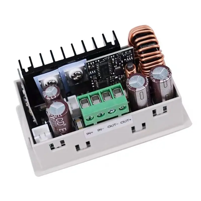 AEE4-RK6006-BT 60V Digital Display Adjustable DC Voltage Regulator 6A Micro-USB Interface 1.54 Inch LCD Display