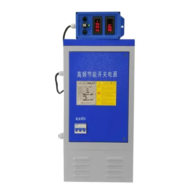 Industrial 300A 12V High-Frequency Electroplating Rectifier, DC Power Supply for Oxide, Galvanized and Chrome Plating