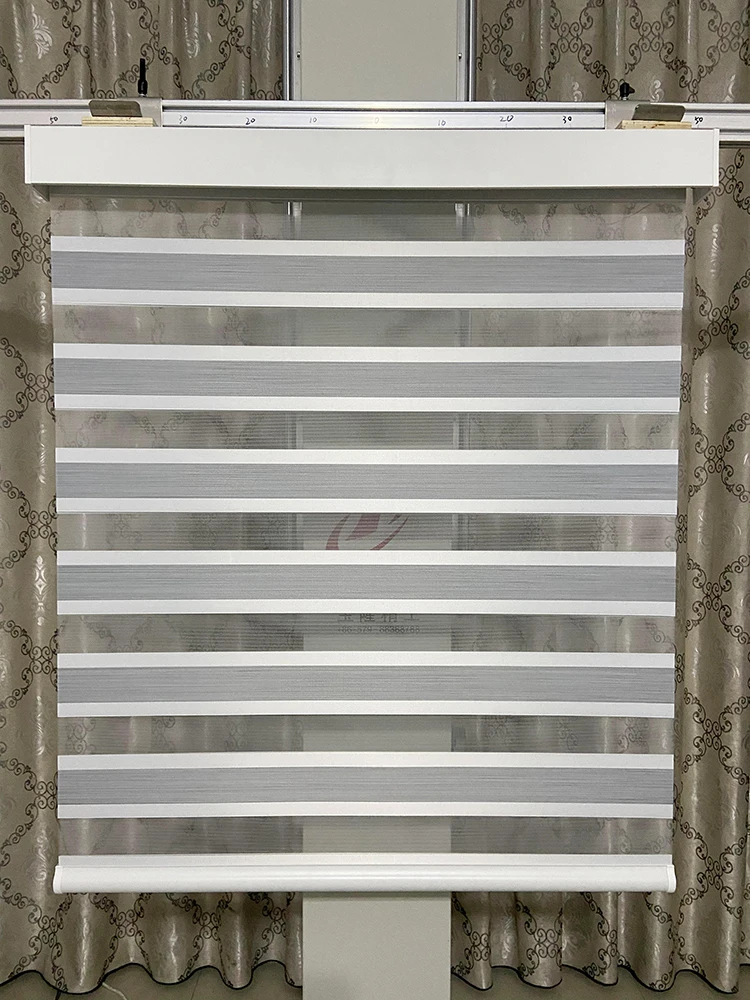 Discount Window Blinds Blackout Zebra Blinds Dual Roller Blinds Manual Day and Night Blinds Curtains Easy to Intall