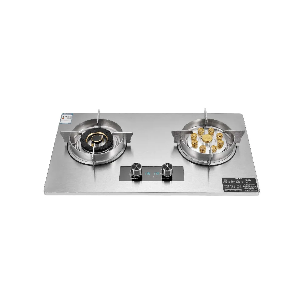 Best Commercial 2-Burner Built in Table Top Smart Gas Stove for Kitchen Household