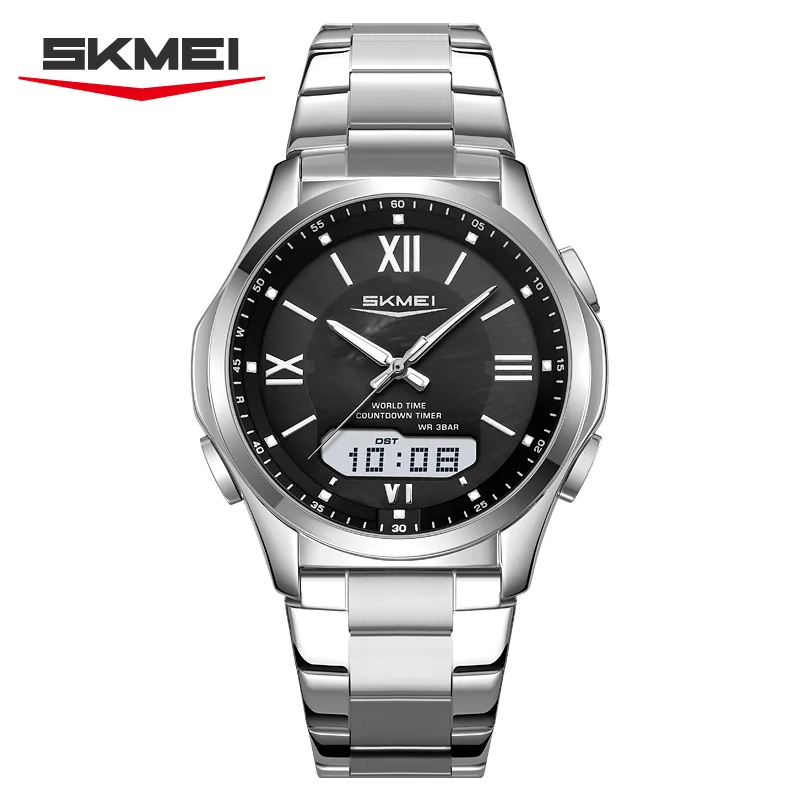 silver black