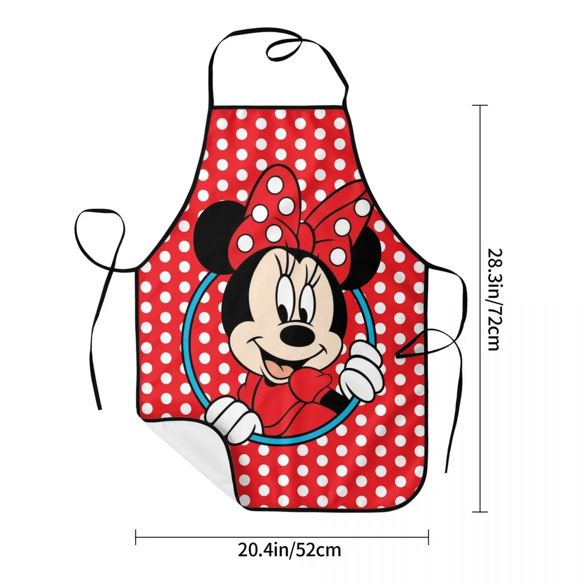 Custom Unisex Mickey Mouse Kitchen Chef Cooking Baking Apron Women Men Tablier Cuisine for Painting