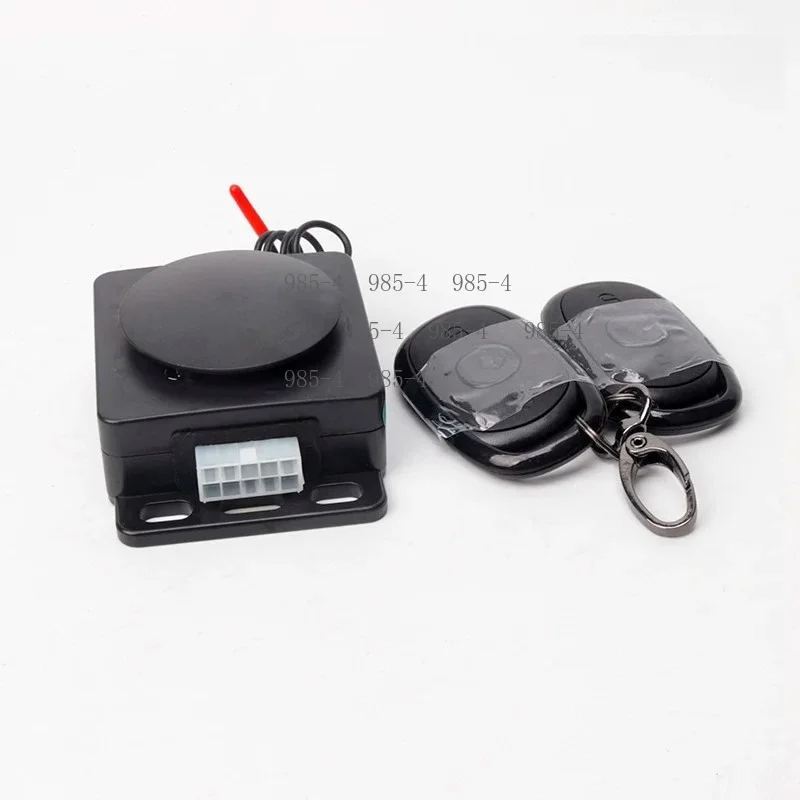 OEM Anti-Theft Alarm for Electric Bikes, Vibration Alert Remote, 48-72V, One-Button Start, Factory Parts