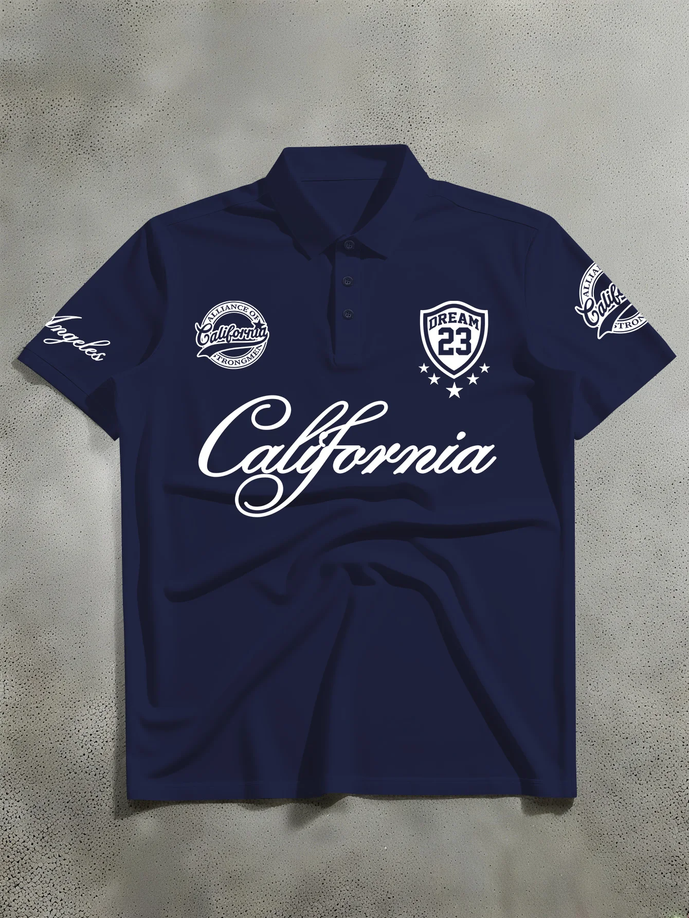 Men's Fashion Printed Polo Shi - огляд і ціна Street Fashion California