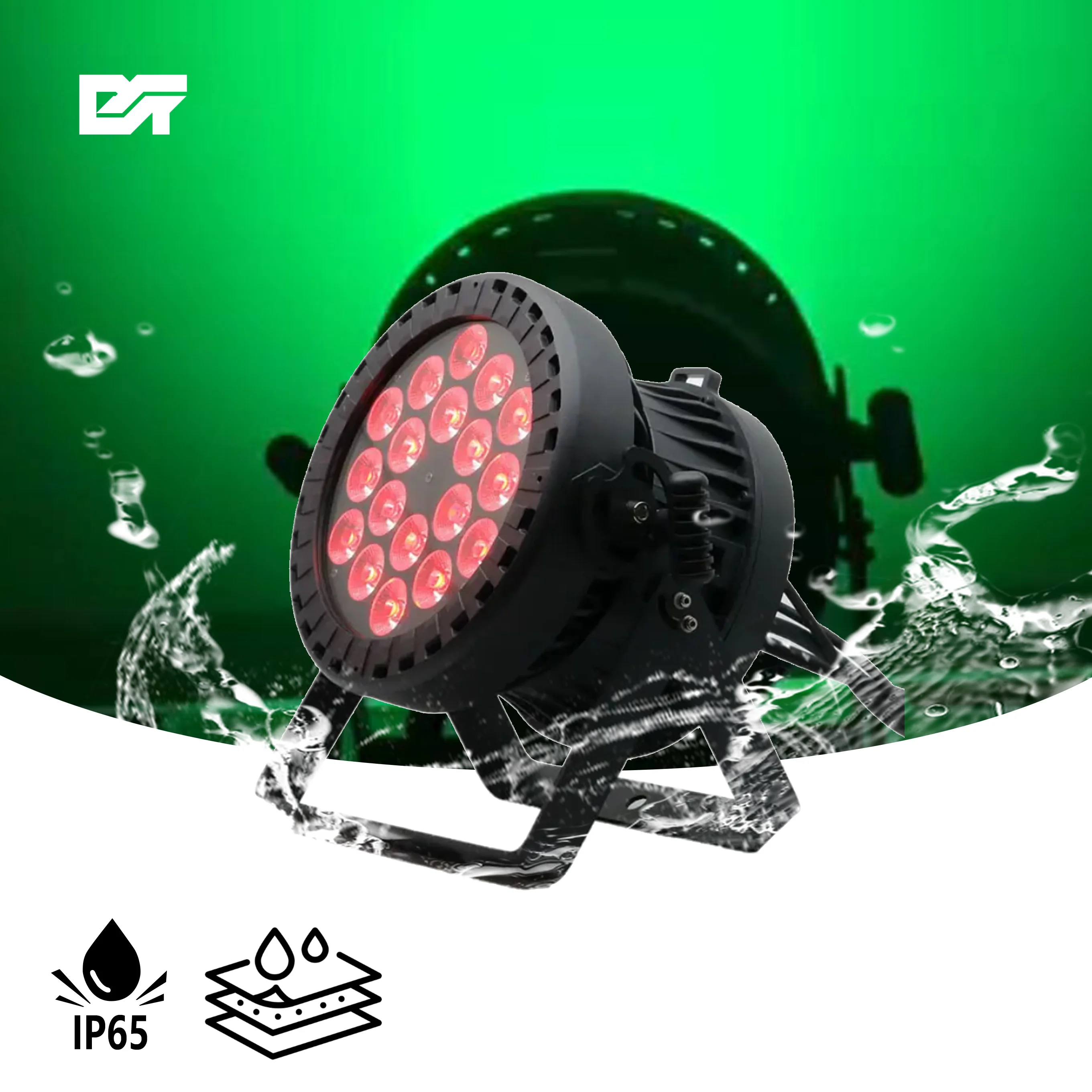Top Selling Good Quality Waterproof Outdoor for Stage Club Part Party Dj Disco Lights, Strobe Sound Active with Auto Run Bar