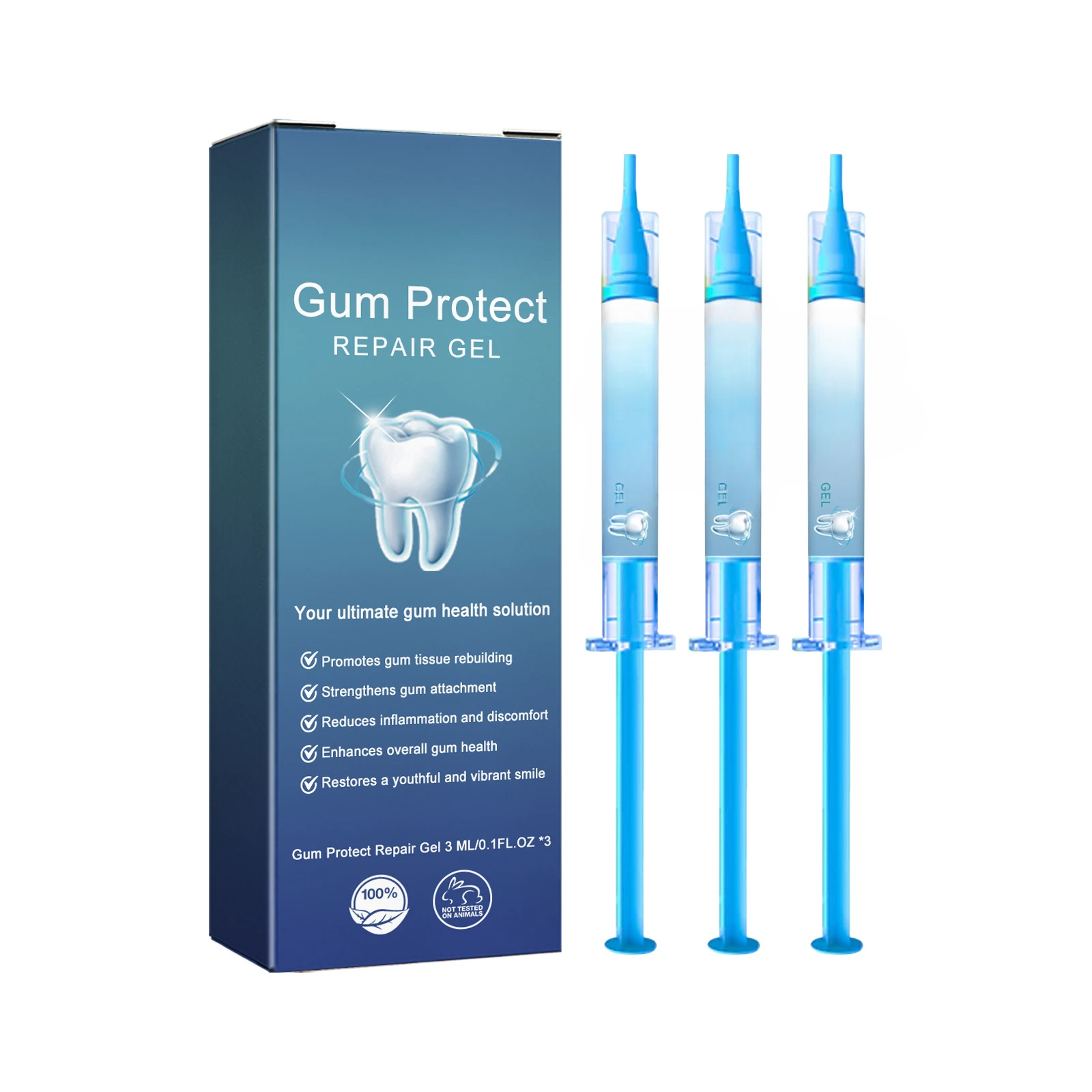 1pc Gum Protect Repair Gel Teeth Whitening Kit Therapy Pen Dentizen Gum Drops Therapy Spray Teeth Toothpast Essence Liquid Teeth