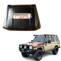 New Design Upgrade Engine Cover  Hood Scoop For Land Cruiser 70series LC76 LC79