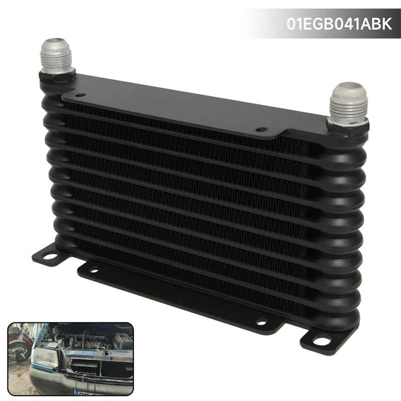 

Трансмиссия 10/13/15 рядов масляный радиатор алюминиевый двигатель универсальный 32 мм AN10 226 мм гоночный охладитель для bmw e36 audi q7