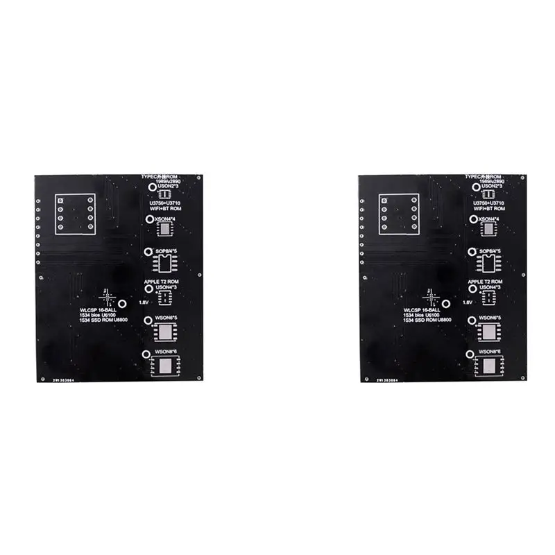 Stylish-2X T2 Chip Read And Write Bios Socket For Air T2 Ssd Rom Typec Rom Holder