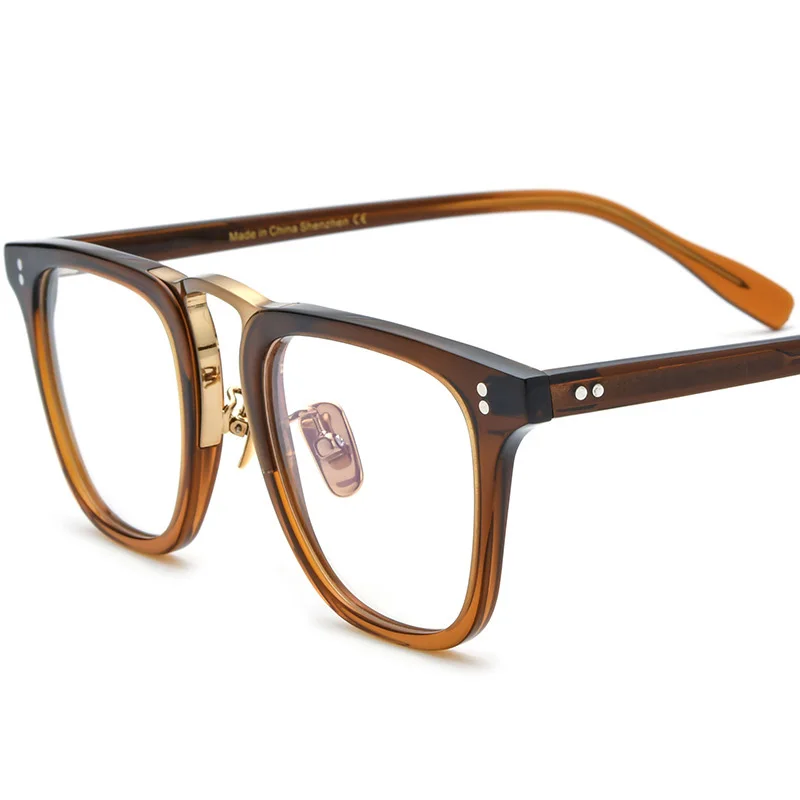 

Wind Red 2025 New Acetate Glasses Frame Men Luxury Optical Prescription Glasses Frame Woman Retro Square Fashion Frame Z483