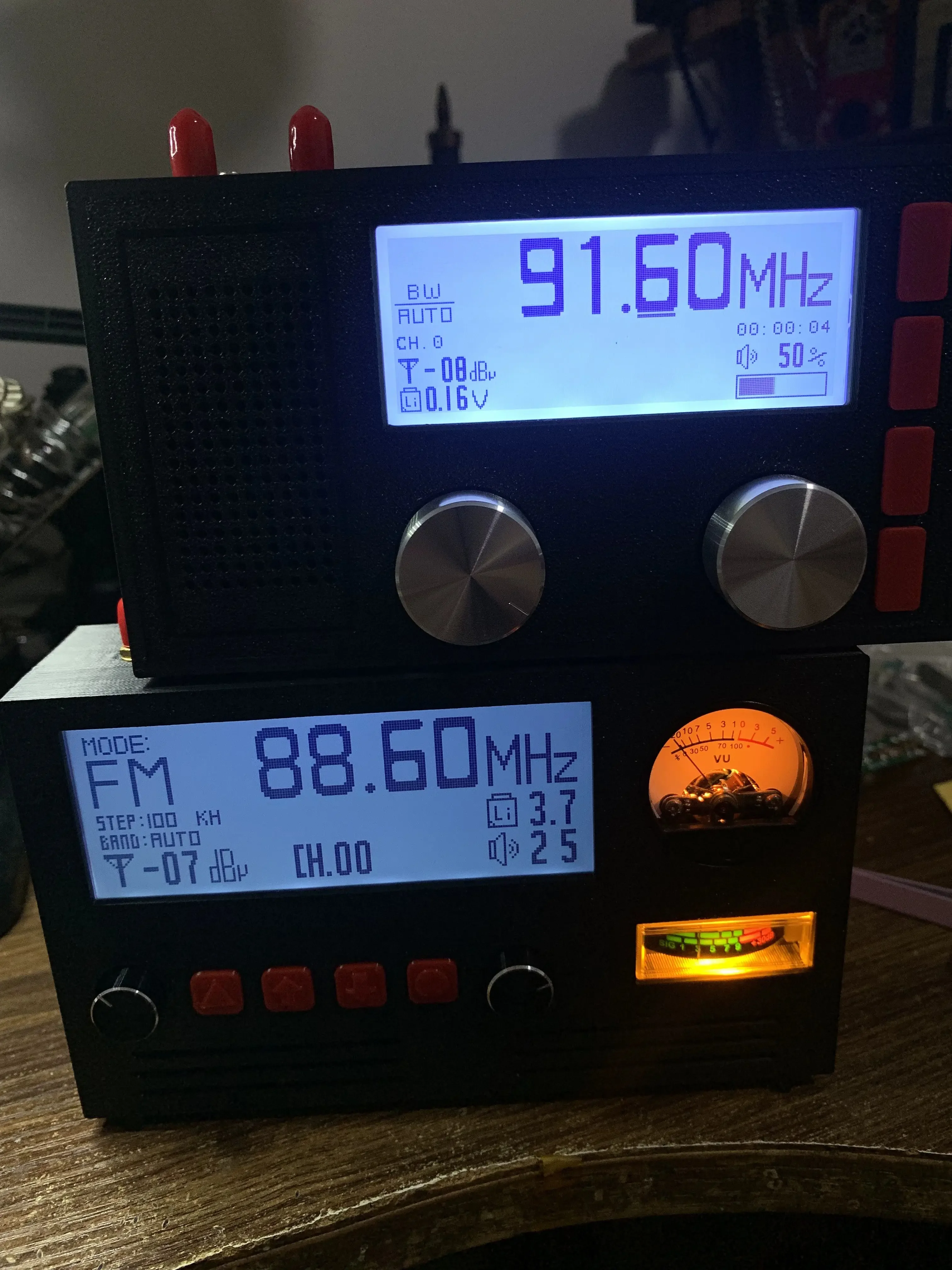 Imagem -03 - Receptor de Rádio Multi Band Estojo de Impressão 3d Suporta Antenas fm sw am Substituir Tef6686 Segurança 7751