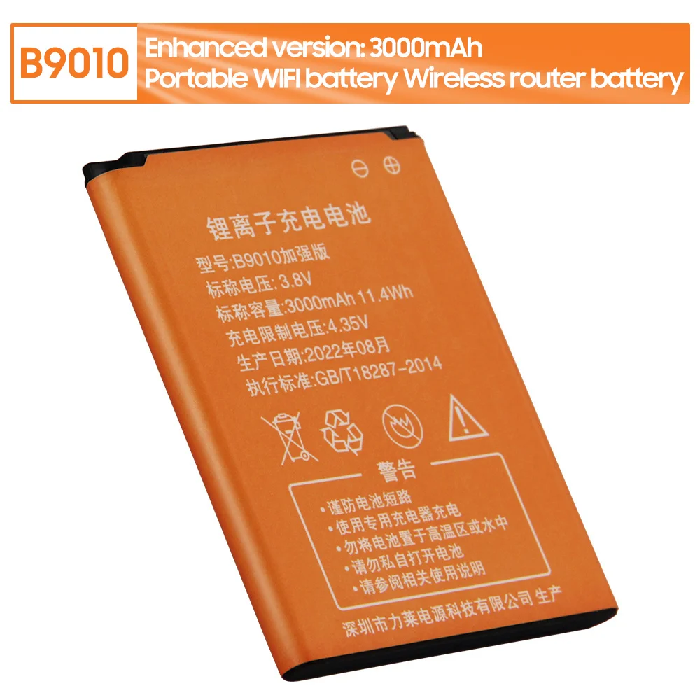 B9010 For TIANJIE MF901 MF903 MF903Pro LR112A LR112E LR113D LR113L MTC 8723FT MTS 4G LTE MIFI WIFI Router Battery 3000mAh