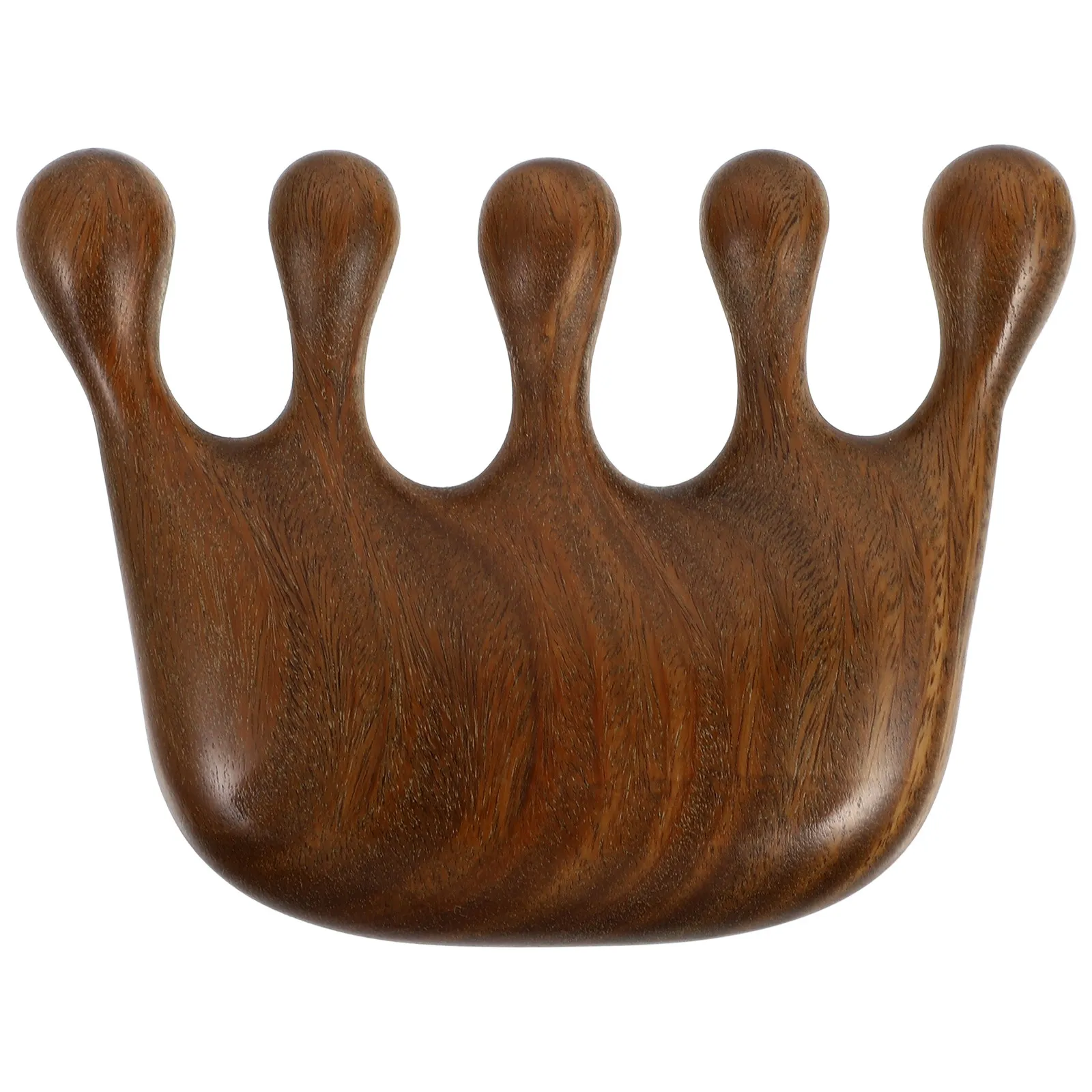 

Деревянная расческа из сандалового дерева с широкими зубьями для массажа кожи головы, антистатическая, для ежедневного использования