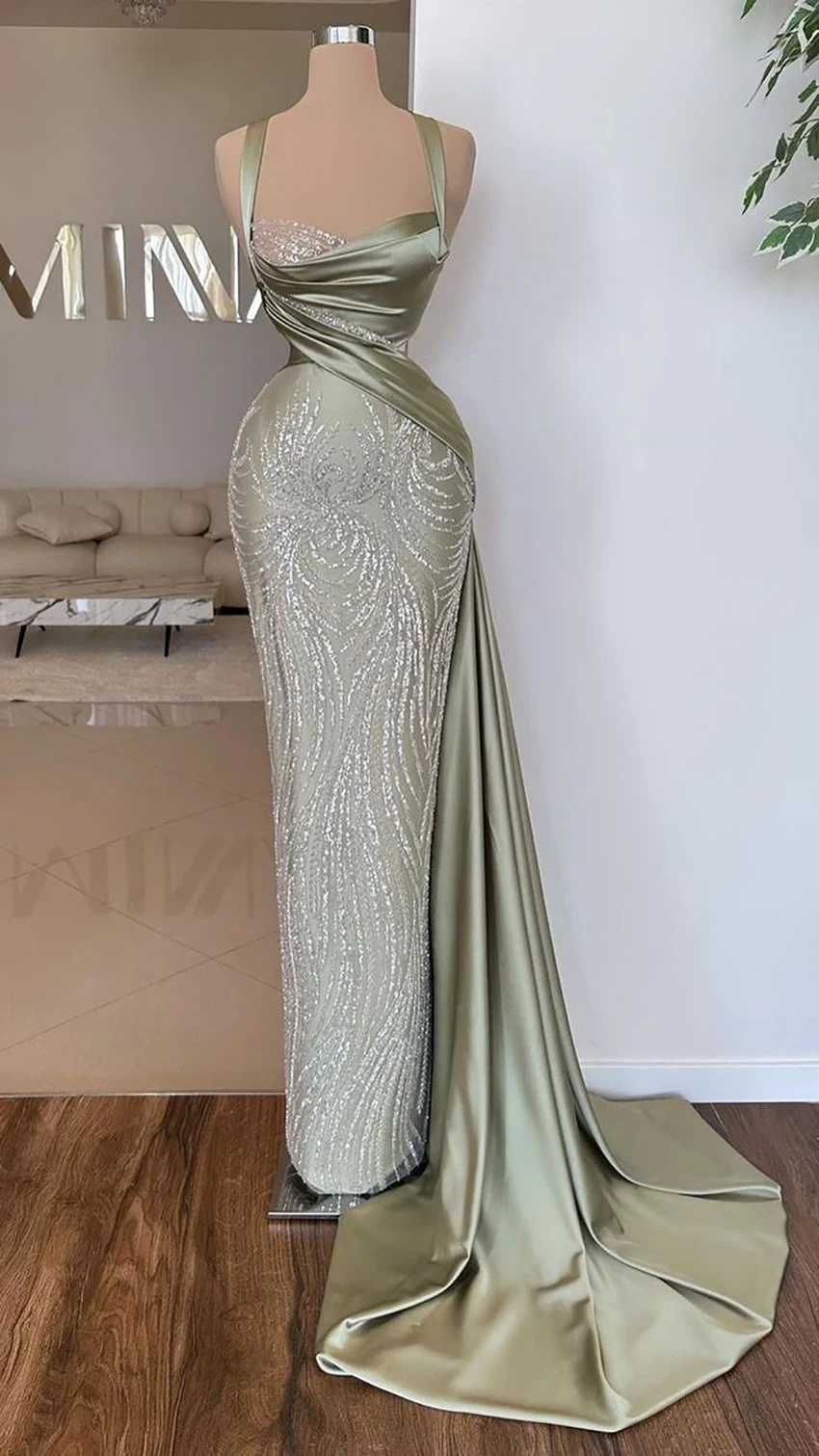 Vestidos de fiesta de lujo, disfraz con pliegues espagueti, vestido de cumpleaños, vestidos de noche sexys de lentejuelas negras para niñas