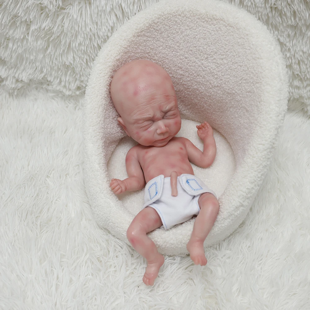 COSDOLL 16 pulgadas 1650g 100% muñecas Reborn de silicona de cuerpo completo muñecas realistas para bebés recién nacidos niños muñeca suave DIY Kit de juguetes para niños en blanco