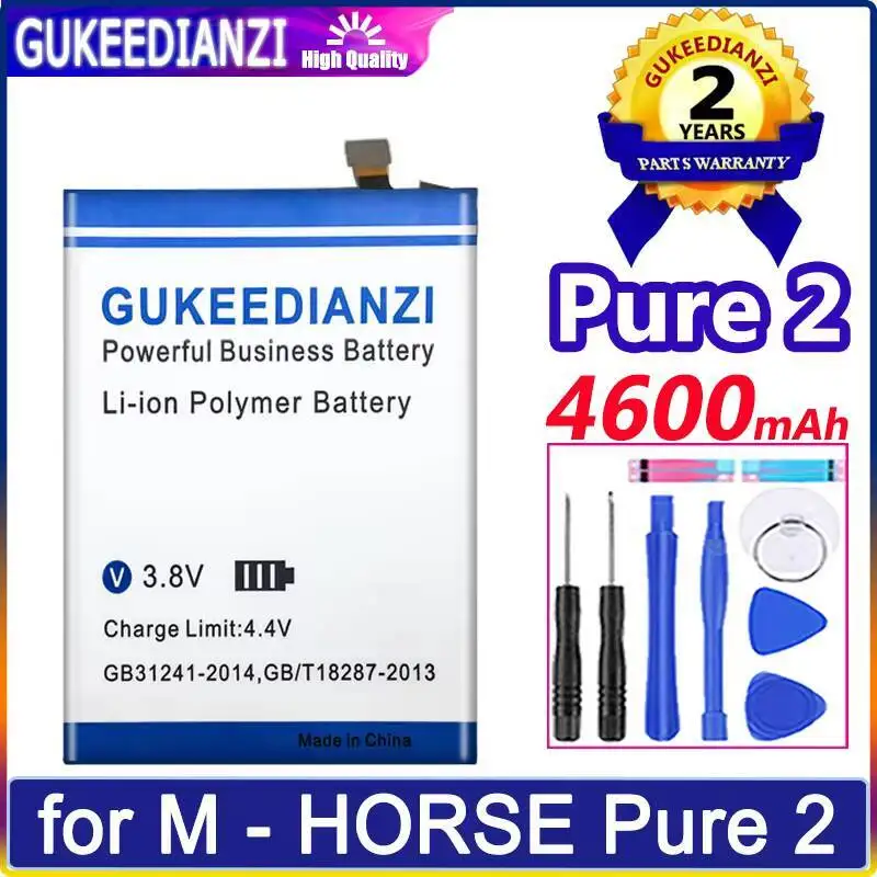 

Для M-Horse Pure 2 долговечный аккумулятор для мобильного телефона емкостью 4600 мАч с низкой температурой