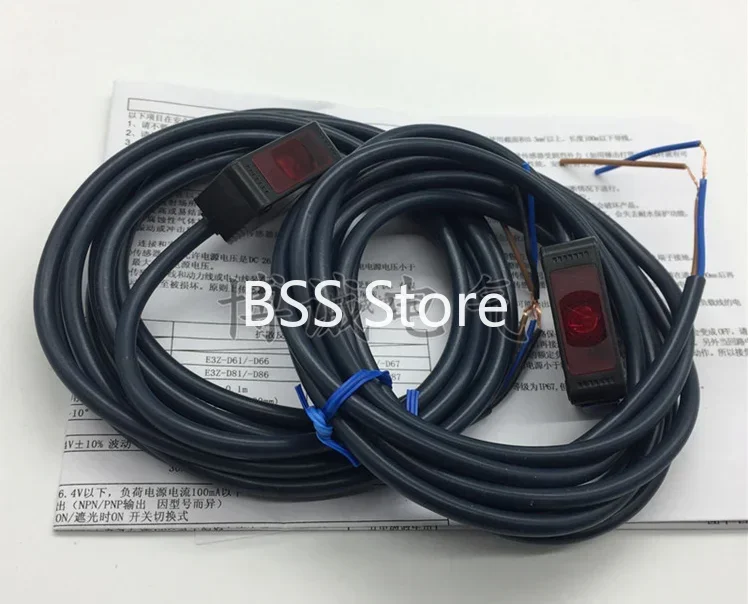 

E3Z-T61 E3Z-T81 1/Set E3Z-T61-L E3Z-T61-D E3Z-T81-L E3Z-T81-D Photoelectric Switch Sensor